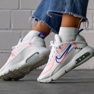 Nike Air Max 2090 Womens Road Running Shoes White